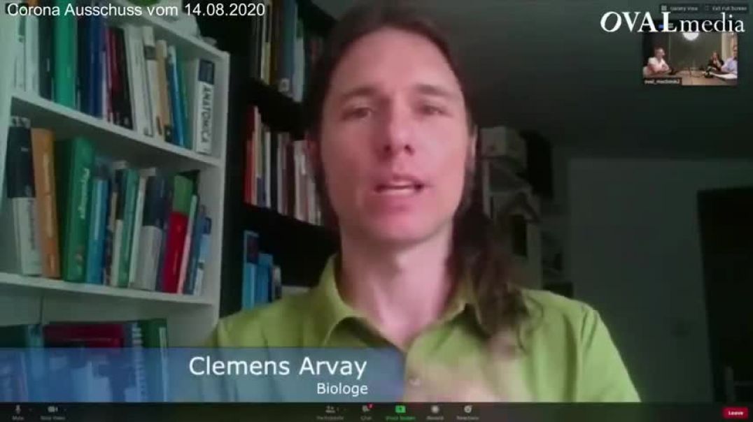 ⁣Biologe Clemens Arvay warnt vor Corona-Impfung (Corona Ausschuss)