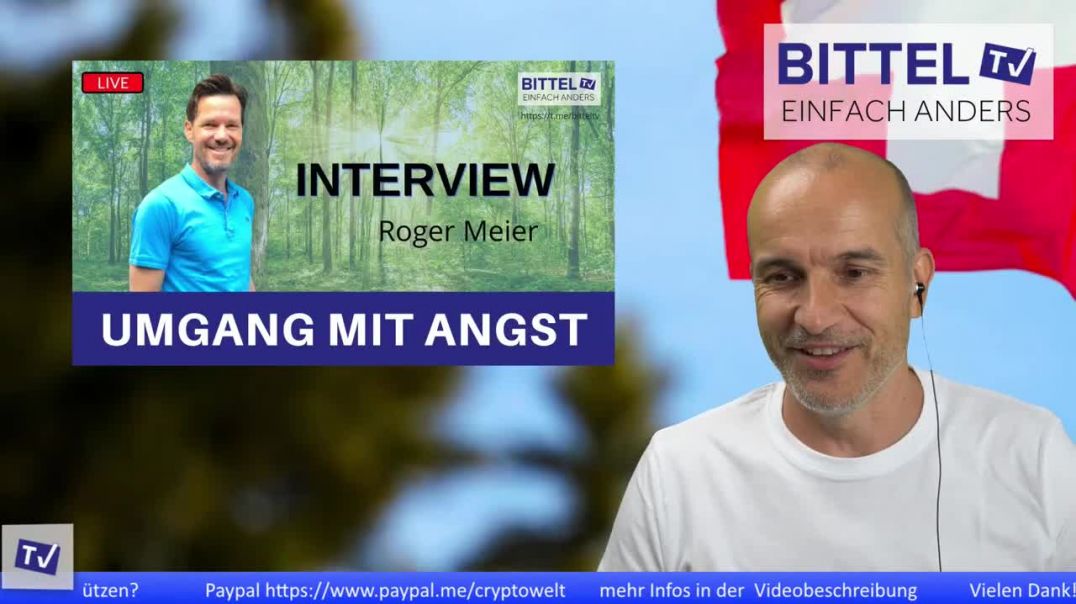 LIVE - Interview mit Roger Meier - Umgang mit Angst