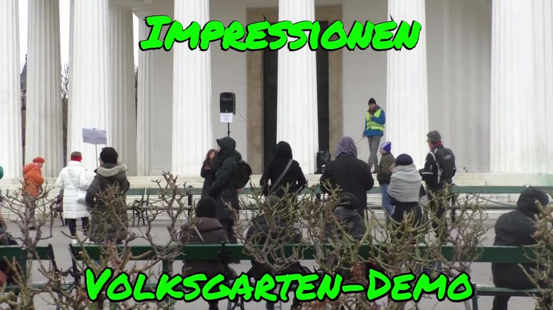 ⁣UNSER ÖSTERREICH: Volksgarten-Demo am 28. November 2020 - Impressionen