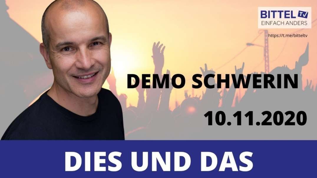 Dies und Das - Demo in Schwerin - 10.11.20