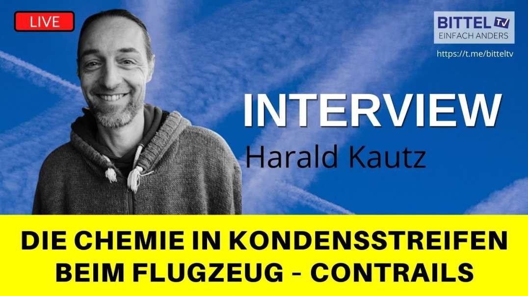 ⁣LIVE - Die Chemie in Kondensstreifen beim Flugzeug - Contrails - Interview mit Harald Kautz