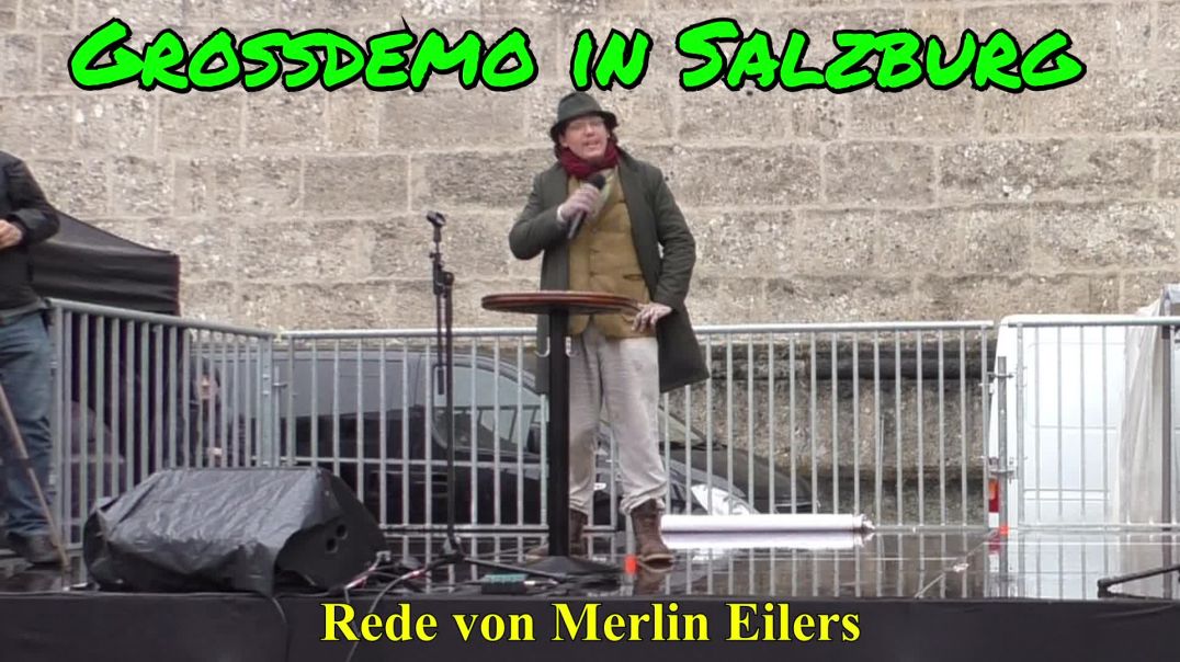 GROSSDEMO SALZBURG am 13.12.2020: Rede von Merlin Eilers
