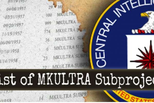 Vollständige Liste aller 149 MK-ULTRA-Unterprojekte