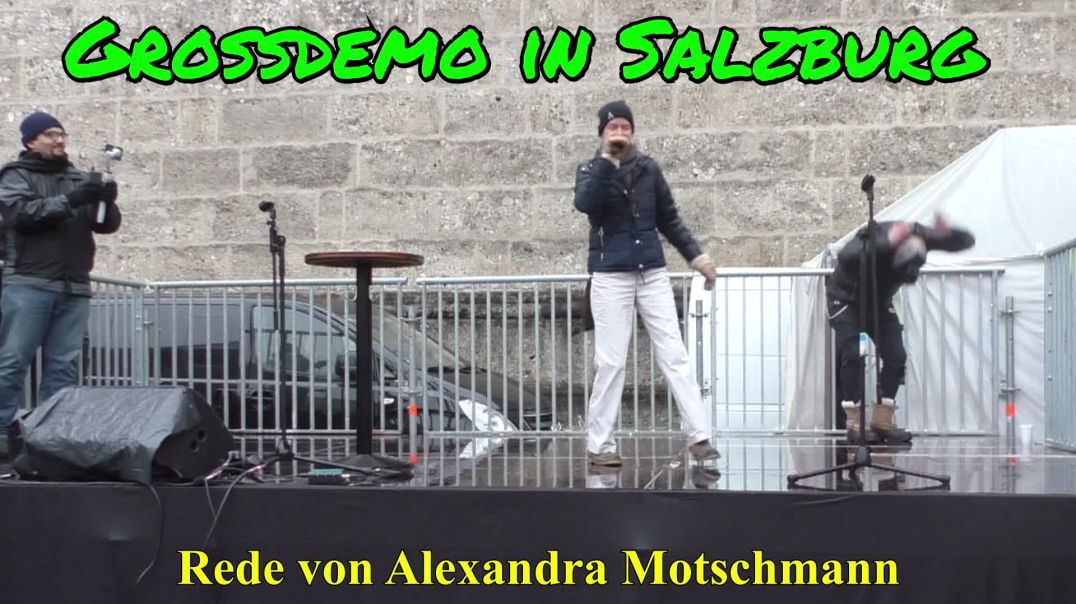 GROSSDEMO SALZBURG am 13.12.2020: Rede von Alexandra Motschmann