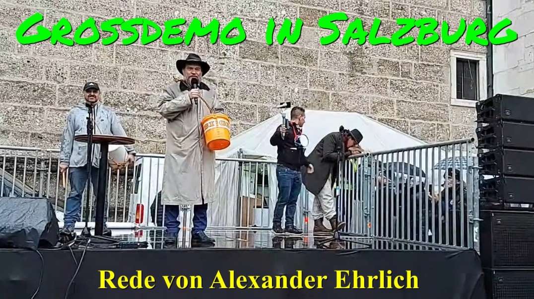Rede von Alexander Ehrlich (#honkforhope) bei der GROSSDEMO SALZBURG am 13.12.2020