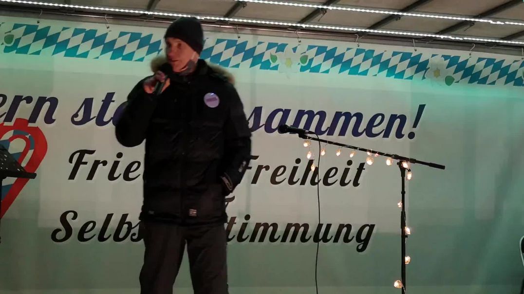 Florian Friedensfahrzeug Demo München 31.01.21