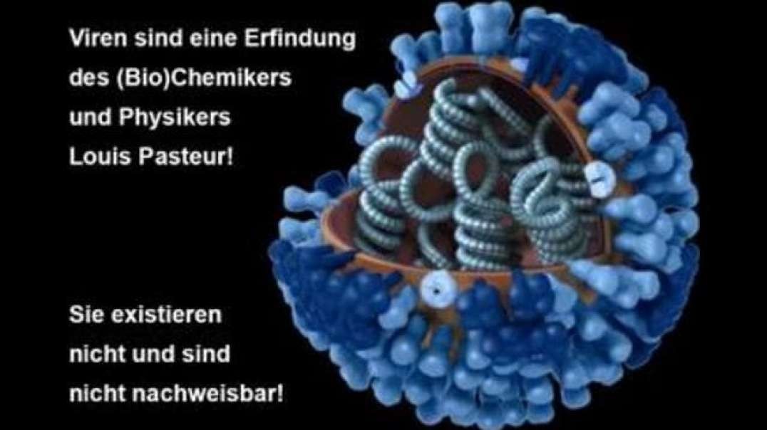 Dr. Johann Menser stellt klar: Viren existieren nicht! Sie sind eine Erfindung von Louis Pasteur!