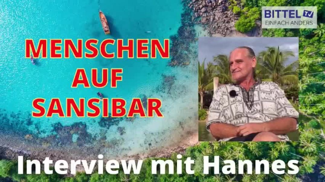 LIVE - Menschen auf Sansibar - Interview mit Hannes