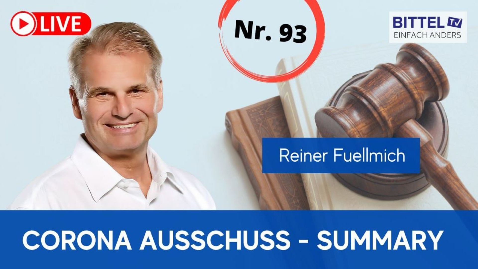 ⁣Reiner Füllmich - Corona Ausschuss Sitzung 93 - 27.02.22