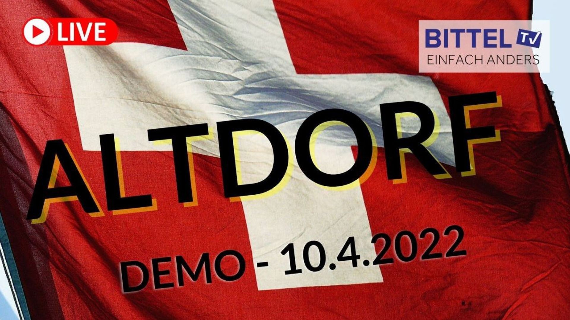 ⁣Demo in Altdorf Teil1 - 10.04.22