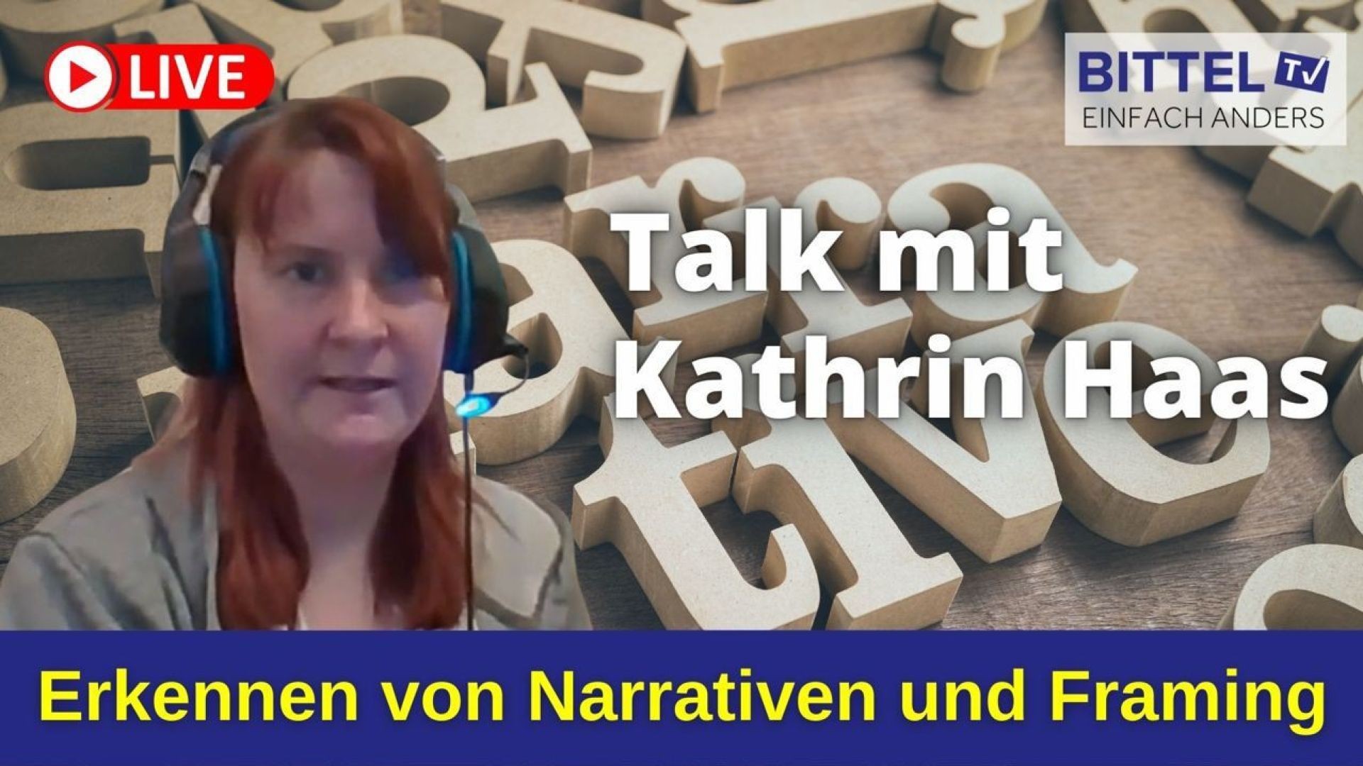 ⁣Talk mit Kathrin Haas - Erkennen von Narrativen und Framing - 11.01.22