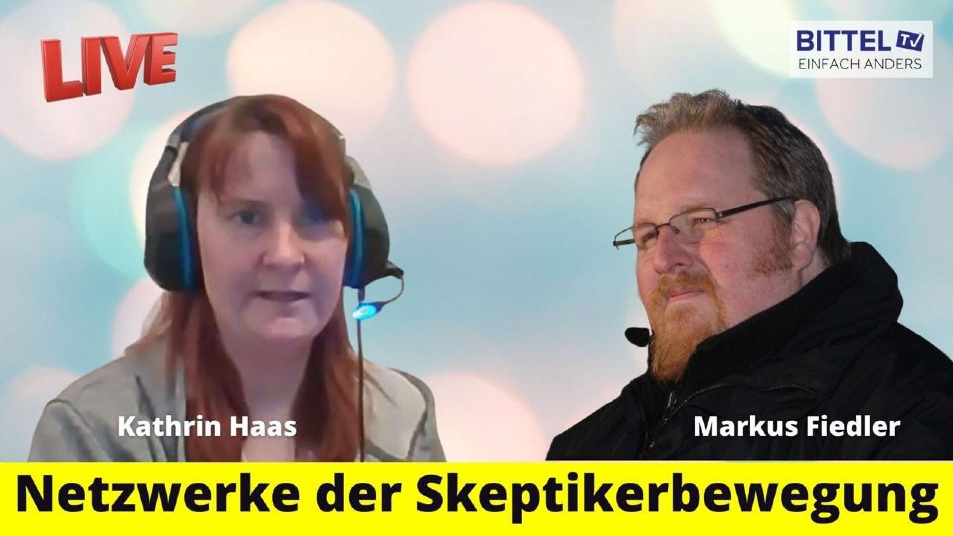 ⁣Talk mit Kathrin Haas und Markus Fiedler - Netzwerk der Skeptiker - 14.12.21