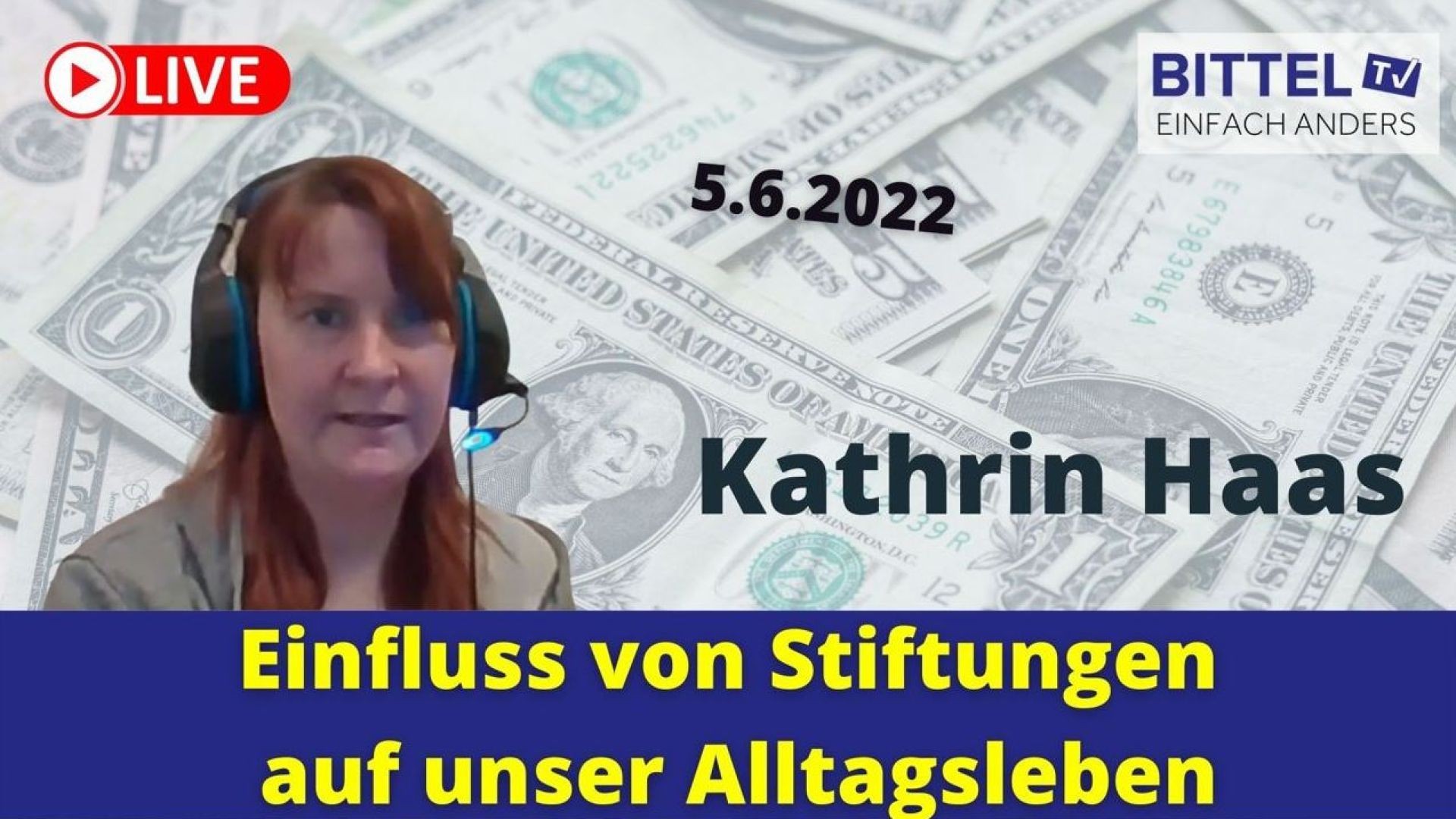 ⁣Kathrin Haas - Einfluss von Stiftungen auf unser Alltagsleben - 05.06.22