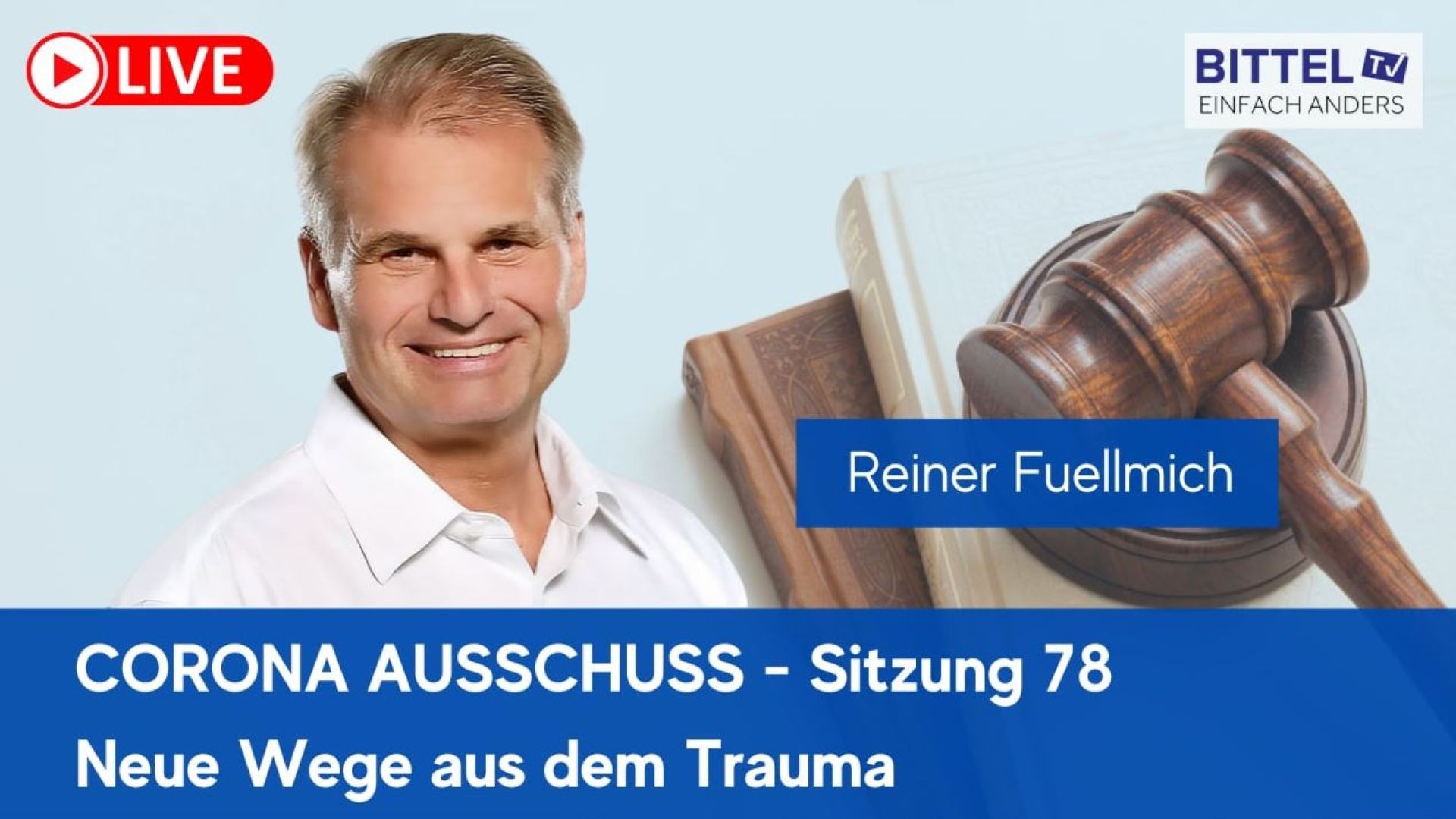 ⁣Reiner Füllmich - Corona Ausschuss Sitzung 78 - Neue Wege aus dem Trauma - Teil 1 - 14.11.21