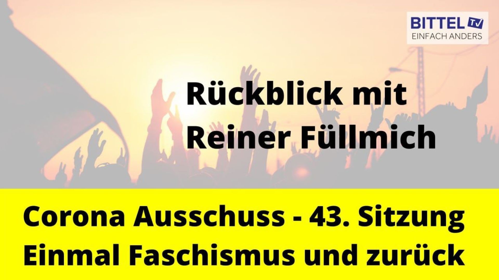 Reiner Füllmich - Zusammenfassung Corona Ausschuss Sitzung 43 - 13.03.21