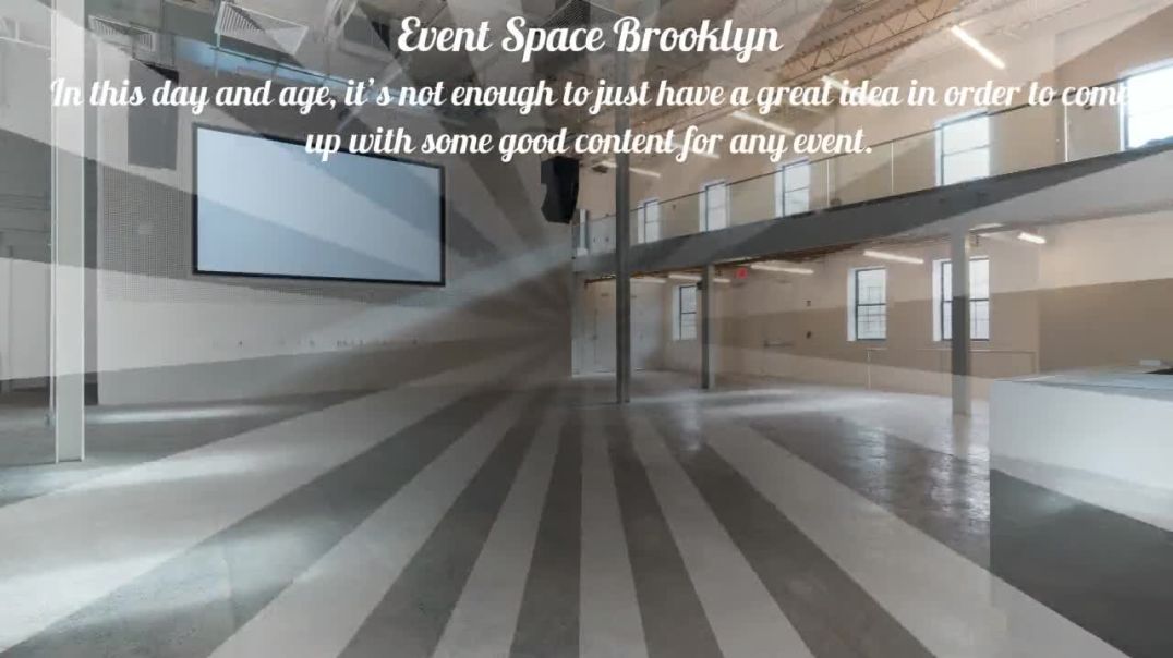⁣Event Space Brooklyn