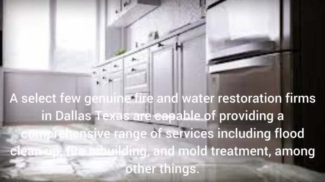 ⁣Dallas Water Damage Restoration