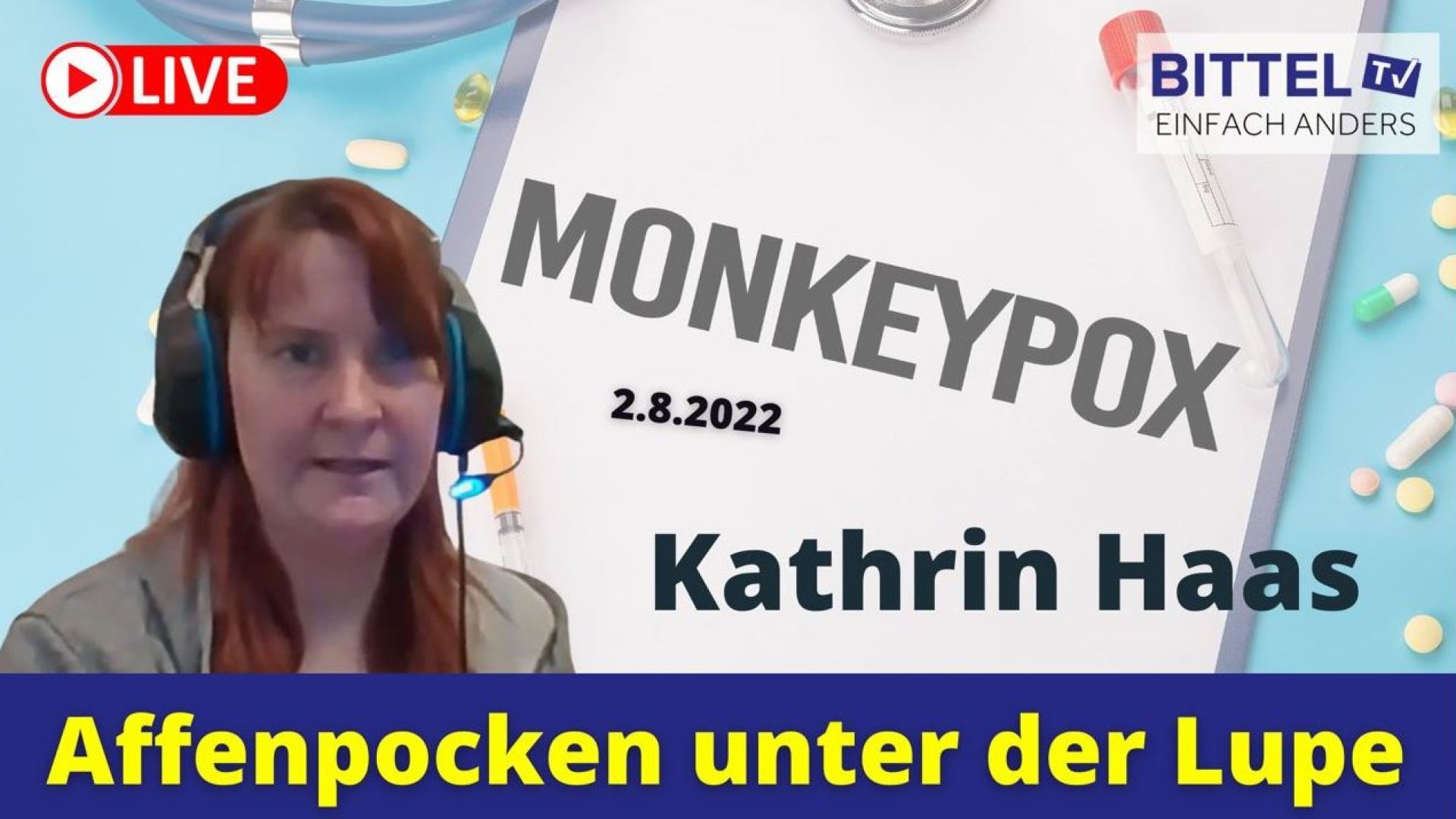 ⁣Kathrin Haas - Affenpocken unter der Lupe - 02.08.22
