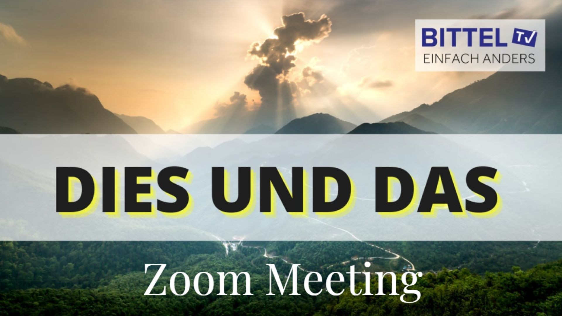 Dies und Das - Zoom Meeting - 13.12.20