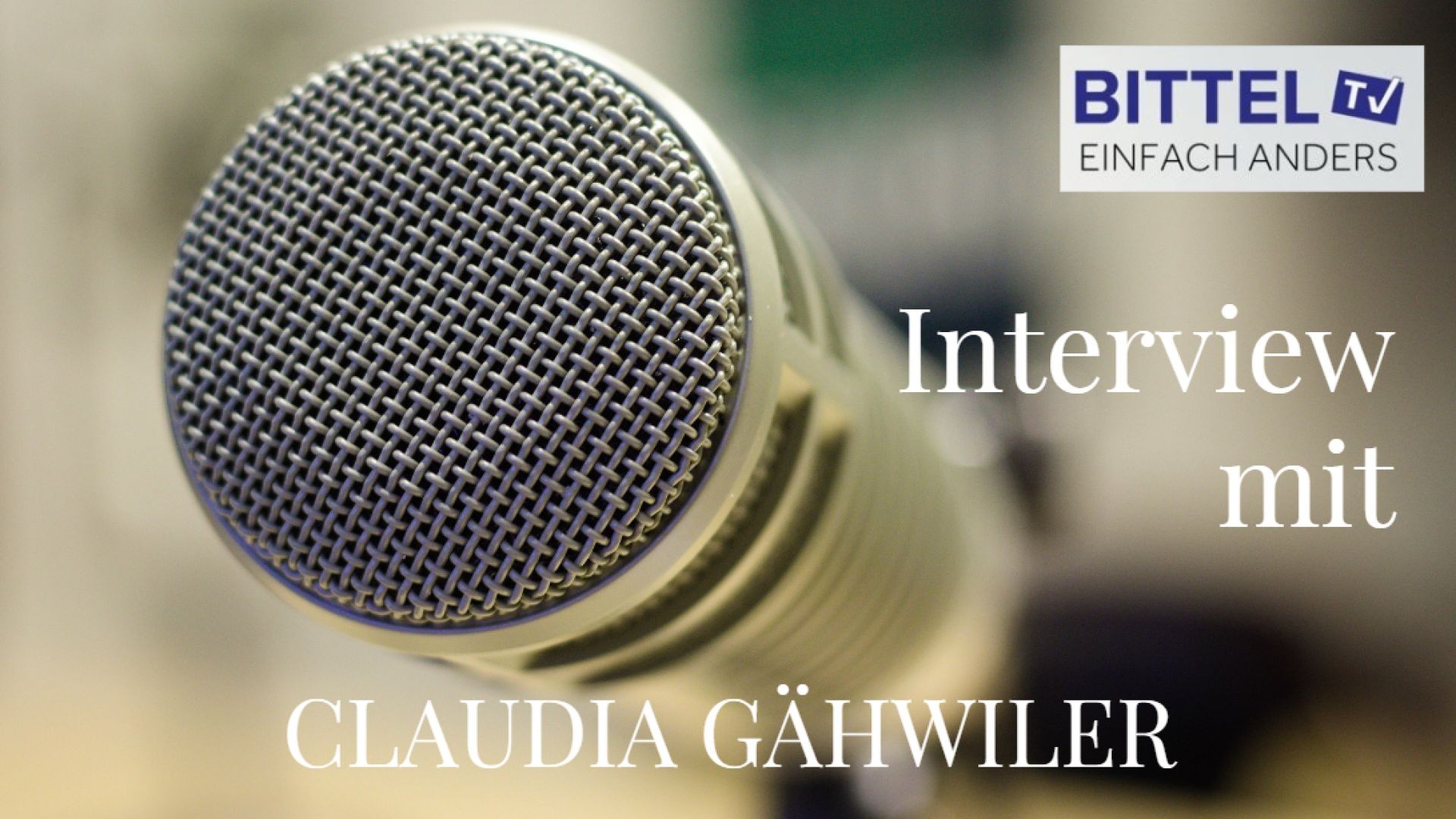 Interview mit Claudia Gähwiler - 28.11.20