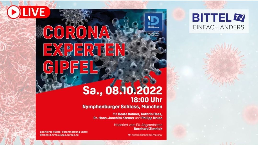 ⁣Corona Experten Gipfel München - 08.10.22
