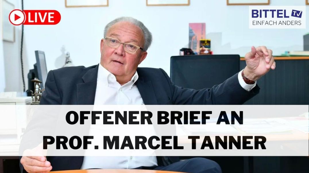 ⁣offener Brief an Prof. Marcel Tanner Teil 1 - 05.01.23