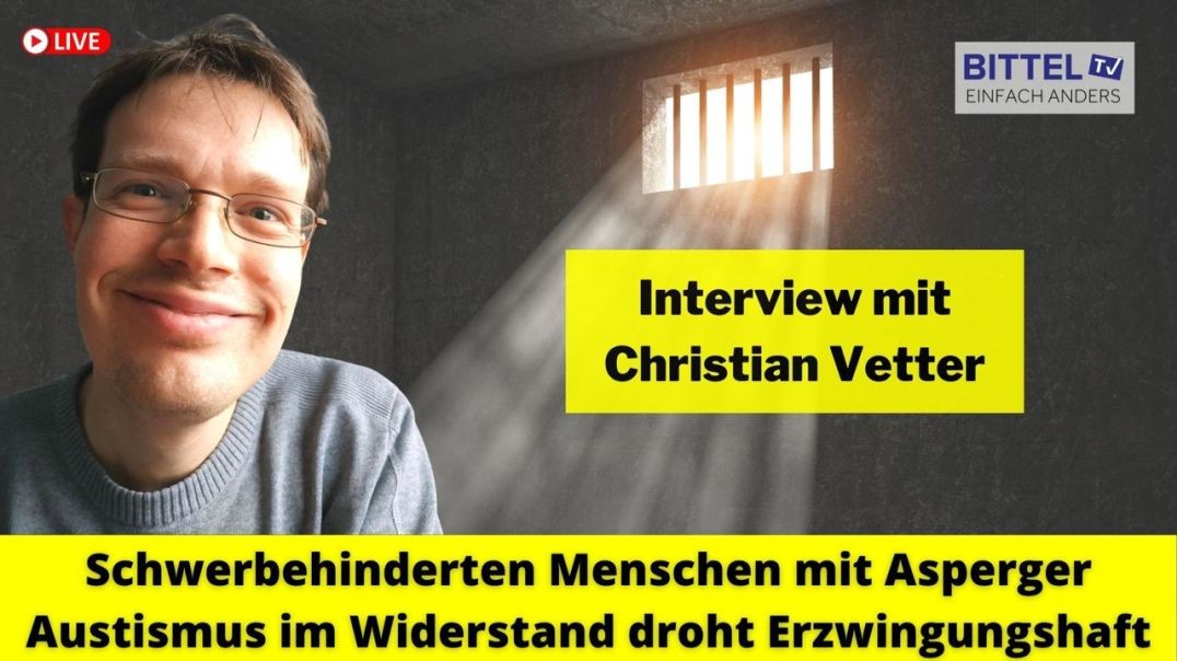 ⁣Christian Vetter -Schwerbehinderten Menschen mit Asperger Autismus - 04.02.23