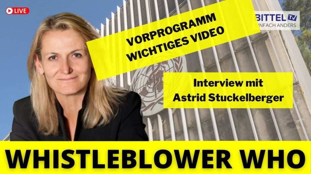 Vorprogram Astrid Stuckelberger - wichtiges Video - 28.01.23