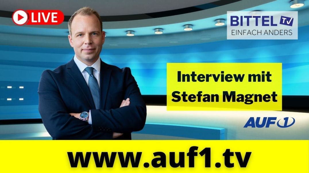 Interview mit Stefan Magnet - AUF1 - 27.01.23