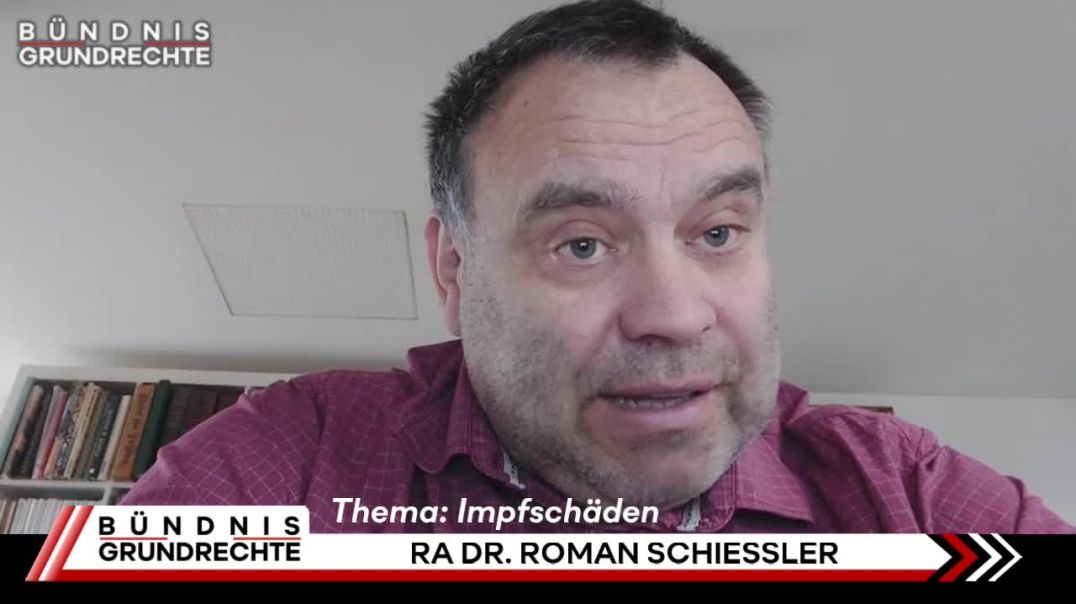 ⁣RA Dr. Roman SCHIESSLER: THEMA IMPFSCHÄDEN