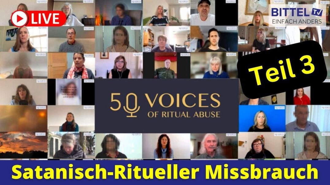 ⁣50 Voices of Ritual Abuse - Teil 3 - 04.09.23