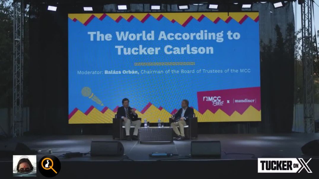 ⁣Tuckers Carlson - Gespräch in Budapest
