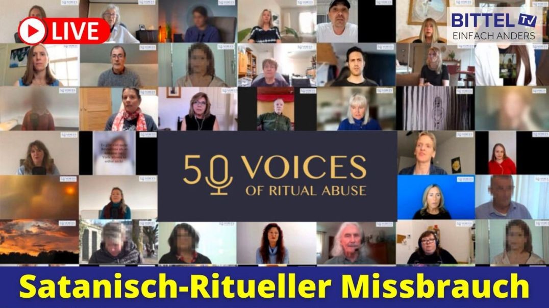 ⁣50 Voices of Ritual Abuse - satanisch-ritueller Missbrauch - 21.08.23