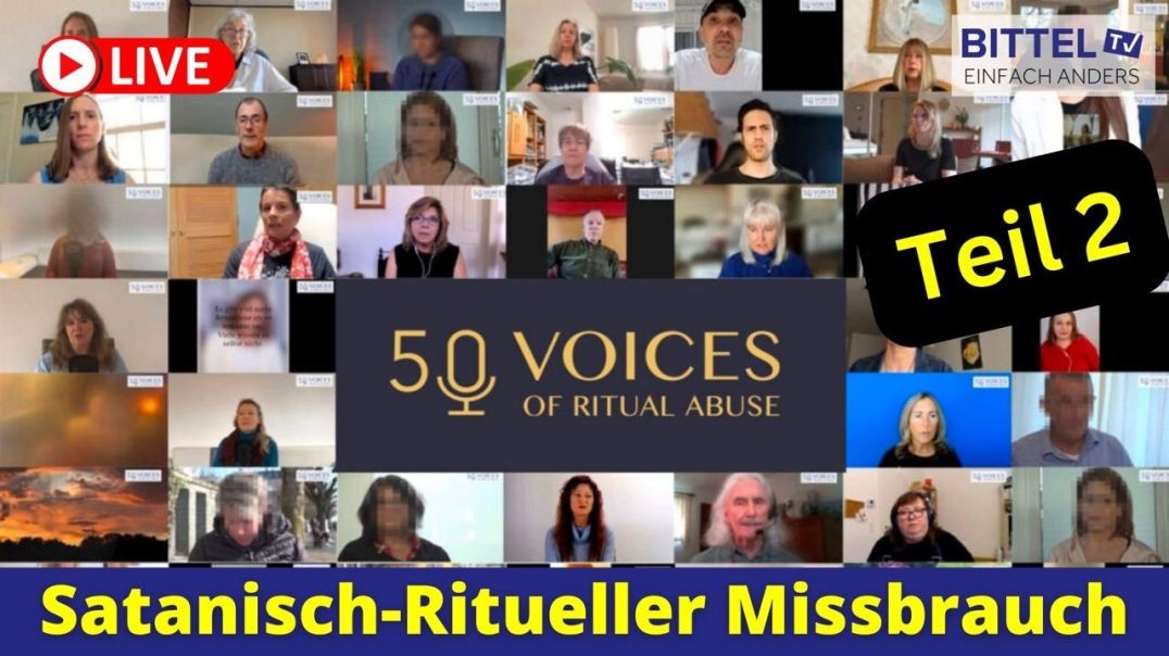⁣50 Voices of Ritual Abuse - Teil 2 - 27.08.23