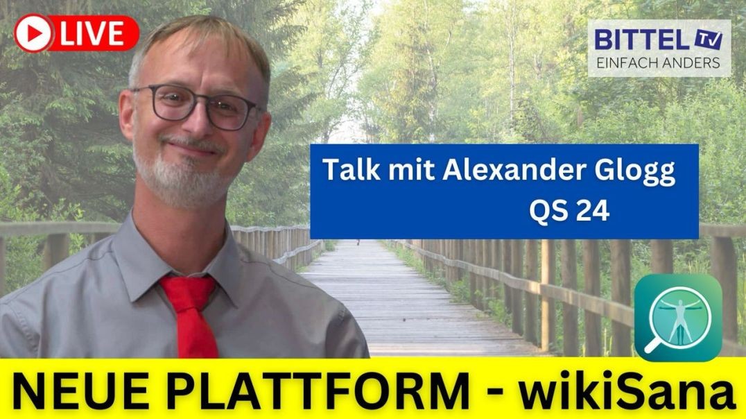 ⁣Talk mit Alexander Glogg - QS24 - Neue Plattform - wikiSana - 02.10.23