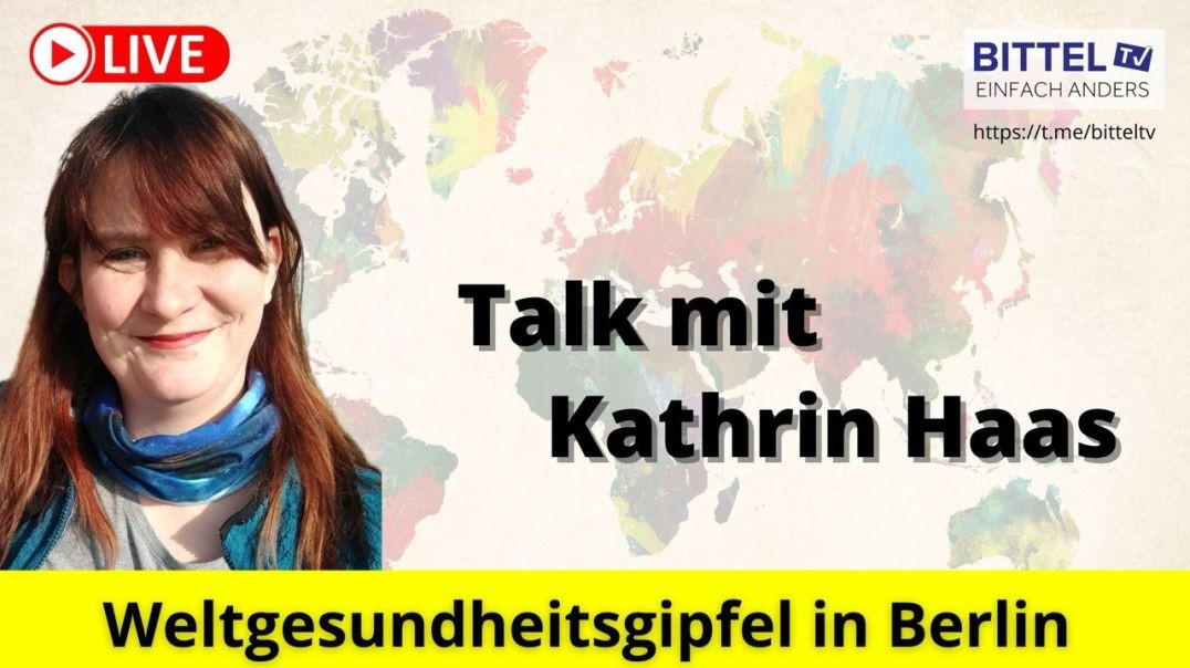 ⁣Talk mit Kathrin Haas - Weltgesundheitsgipfel in Berlin - 19.10.23