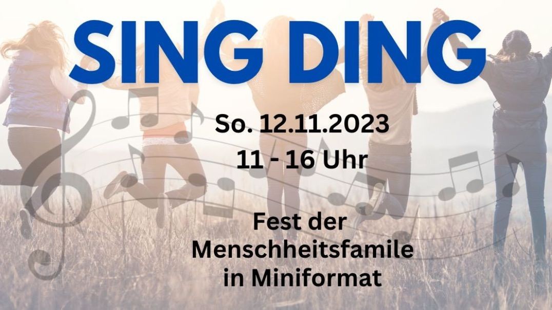 SING DING - Teil 3 - 12.11.23