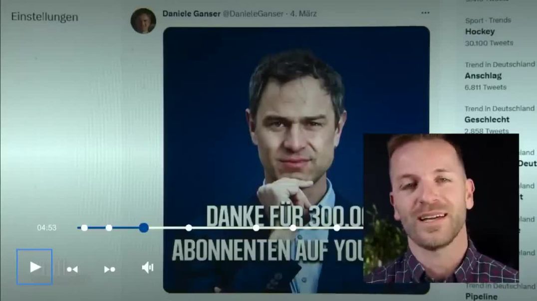 ⁣Der NDR gibt alles um Daniele Ganser zu diffamieren