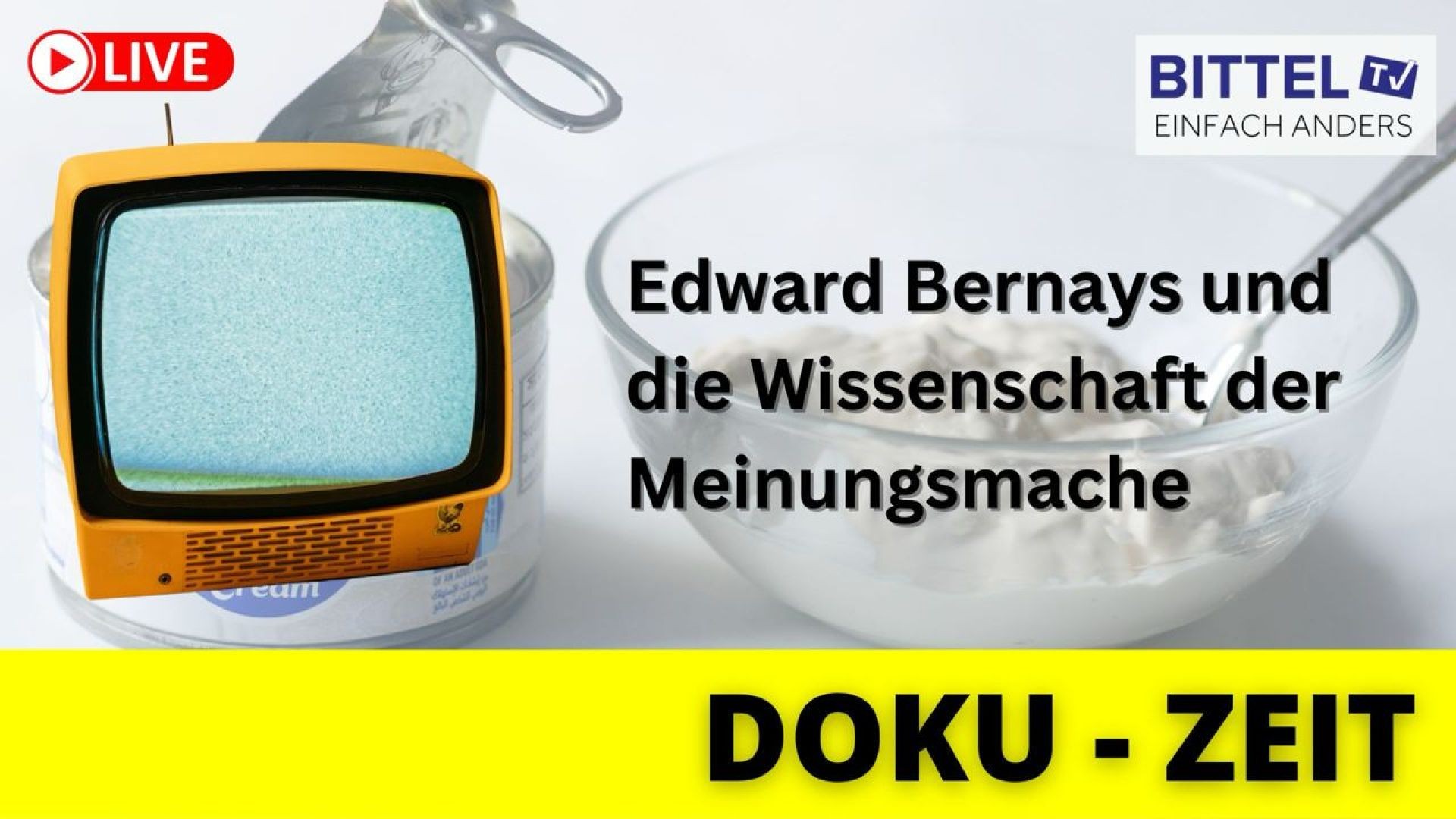 ⁣Doku-Zeit - Edward Bernays und die Wissenschaft der Meinungsmache - 01.11.23