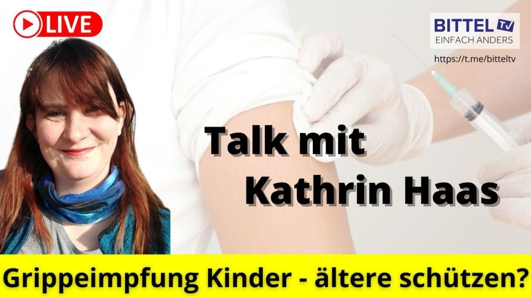 ⁣Talk mit Kathrin Haas - Grippeimpfung Kinder - Ältere schützen - 08.11.23