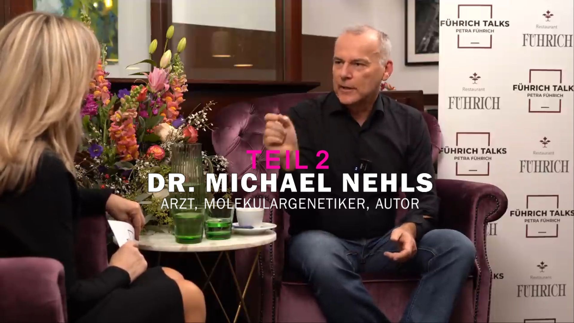 ⁣⁣Die gute Nachricht Alzheimer ist heilbar - Dr. Michael Nehls bei Petra Führich Talks Teil 2