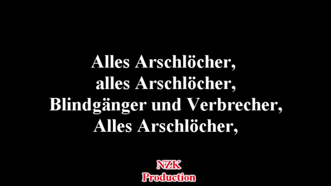 ⁣Megaherz - Alles Arschlöcher(Lyrics)