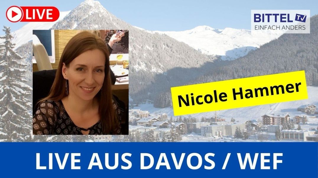 Talk mit Nicole Hammer - Live aus Davos - WEF - 17.01.2024