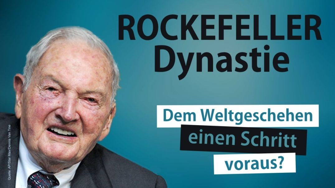 ⁣⁣Rockefeller-Dynastie: Dem Weltgeschehen einen Schritt voraus