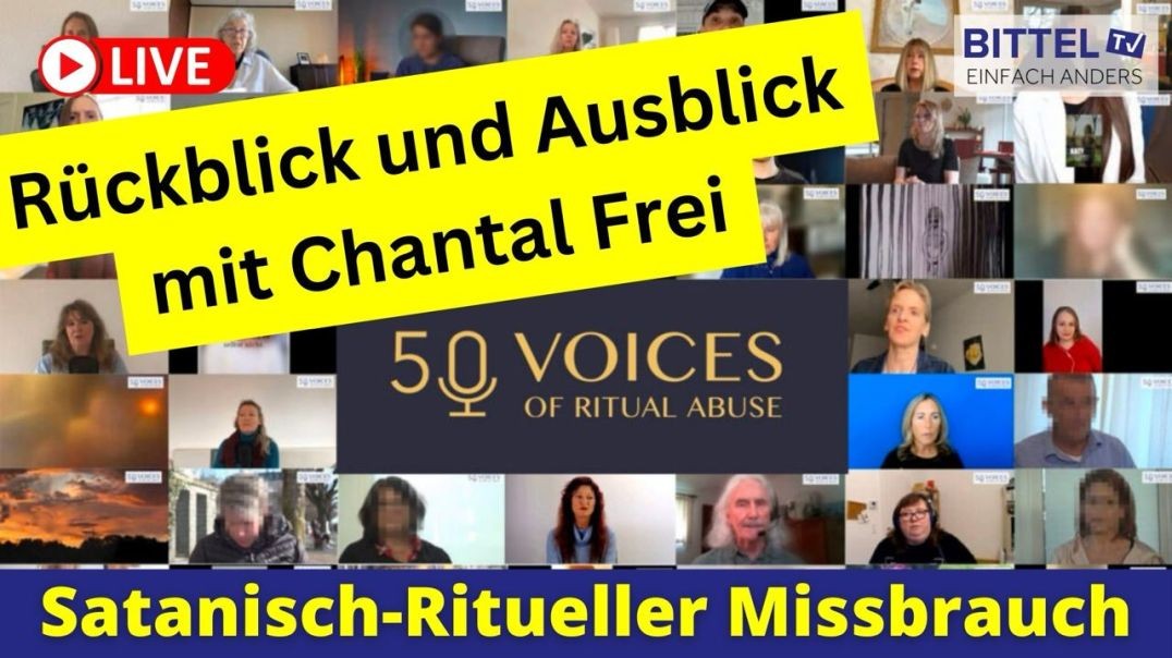 ⁣50 Voices - Rückblick-Ausblick m. Chantal Frei - Satanisch rit. Missb. - 15.02.2024