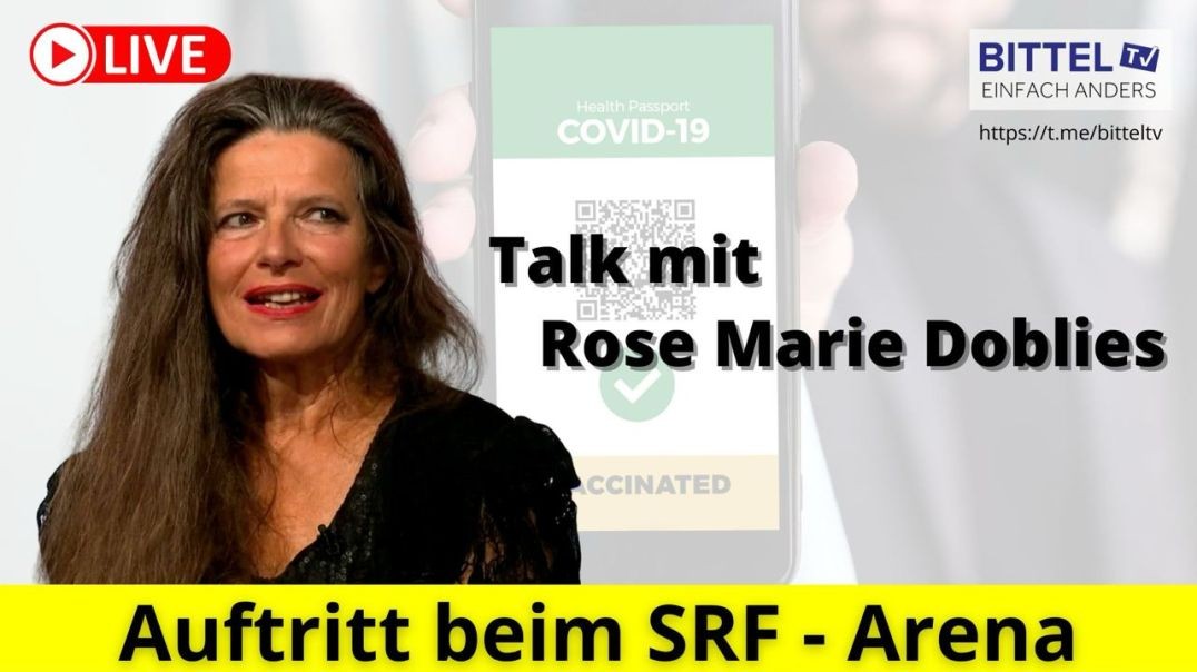 Talk mit Rose Marie Doblies - Auftritt beim SRF - Arena - 13.02.2024