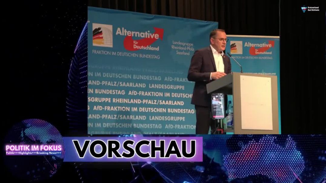 ⁣Standing ovation für Tino Chrupalla AfD in Annweiler Bürgerdialog