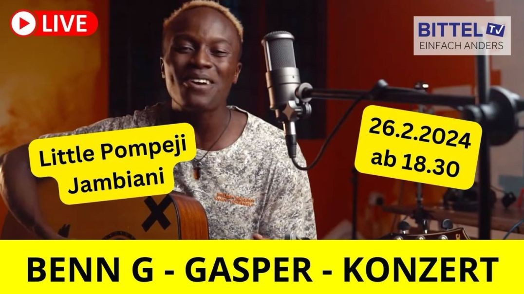 ⁣Konzert Gasper - Afrika - Little Pompeji - 26.02.2024