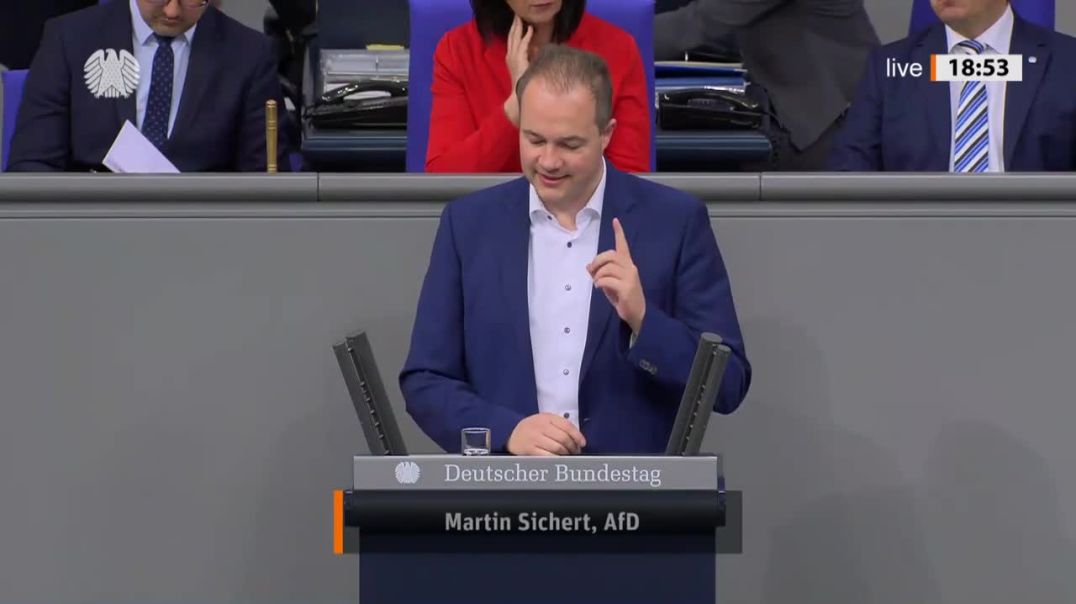 ⁣Martin Sichert rechnet mit der Corona-Politik der Altparteien ab! - AfD-Fraktion im Bundestag