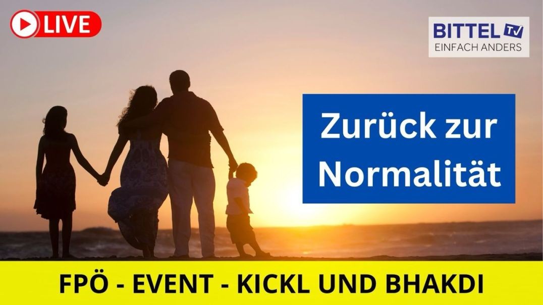 FPÖ EVENT - Kickl und Bhakdi vom 12.04.2024 - 14.04.2024